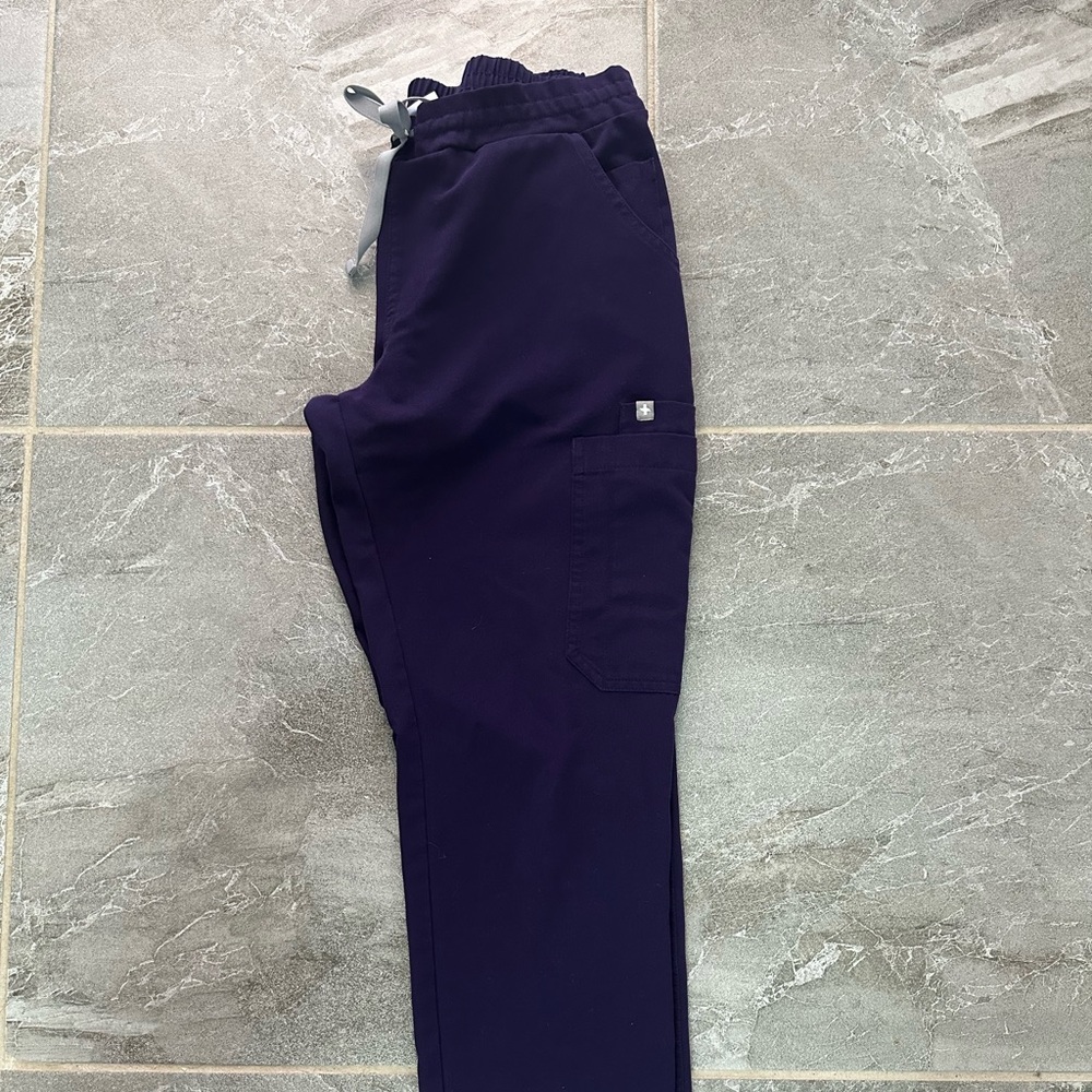 Figs Yola Scrub Pants Purple Size XS